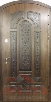 Арочная входная дверь